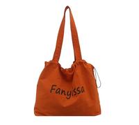 FIRSTXIU Trendy Korean Nylon Shopper Bag Roomy Lightweight Everyday Bag With Multiple Carrying Option Shoulder Handbag Practical Wear Resistant Nylon