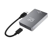 FIRSTXIU Type B Card Reader USB3.2 10Gb Adapter For Seamlessly Data Transfer Card Slot Wide Compatibility