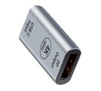 FIRSTXIU Type C To DisplayPort Adapter 8K@30Hz Or 4K@120Hz Transmission Video Extenders For Phones Laptops & Switches Consoles