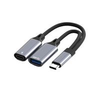 FIRSTXIU Type C To USB 3 Adapter Cable 30W Charging Fast Data Transfer Cable General Type C Adapter Upgrades For Phone Tablets