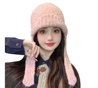 FIRSTXIU Unique Knit Hat Hip Hop Skull Caps Highlight for Trendsetting Pullover Warm Skull Caps Knitted Hat Party Club Knitted