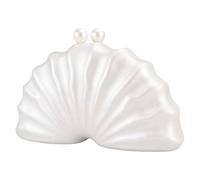 FIRSTXIU Unique Shell Shaped Acrylic Banquet Bag For Wedding And Evening Parties Shoulder Crossobdy Purse Party Handbag
