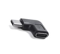 FIRSTXIU USB C 90 Degree Adapter 10Gbps Data Transfer 5A Fast Charging Reversible Design For Electronics Devices Type C Coupler