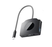 FIRSTXIU USB C Hubs USB C Dock Dongle With 2 USB3.0 Port 4K 1080P 60Hz Splitter HDTV 100W PD3.0 For PC/Laptop Video Dock