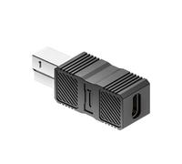 FIRSTXIU USB3.0 Printer Adapter Type C/USB To B Square Converter For Printer Hard Disk Adapter/Charging/Data Transfer Portable USB A To B Converter