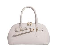 FIRSTXIU Vintage Versatile Handbag Shoulder Bag with Detachable Strap Unique Pendant PU Leather Crossbody Purse for Women