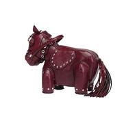FIRSTXIU Women Horse Shape Crossbody Bag PU Leather Funny Cartoon Animal Shoulder Bags Ladies Rivet Purse Handbag