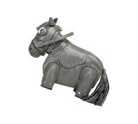 FIRSTXIU Women Horse Shape Crossbody Bag PU Leather Funny Cartoon Animal Shoulder Bags Ladies Rivet Purse Handbag