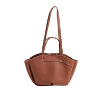FIRSTXIU Women Shoulder Bag Large Capacity PU Leather Handbag Retro Top Handle Bags Underarm Purse for Casual and Travel Use