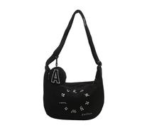 FIRSTXIU Women Shoulder Bags Trendy Dumplings Bag Large Capacity Messengers Bag Autumn Winter Crossbody Bags for Daily