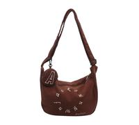 FIRSTXIU Women Shoulder Bags Trendy Dumplings Bag Large Capacity Messengers Bag Autumn Winter Crossbody Bags for Daily