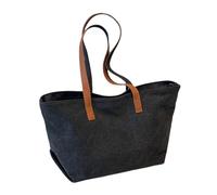 FIRSTXIU Womens Canvas Shoulder Bag Large Capacity Armpit Bag Simple Handbags All-matching Underarm Students School Large Capacity Shoulder Woman Armpit Simple Handbag Trend Underarm