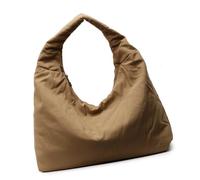 FIRSTXIU Women's Solid Color Draped Handbag Nylon Shoulder Bag Large Capacity Underarm Purse Slouchy Bag for Travel and Sports