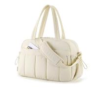 FIRSTXIU Women's Water Resistant Duffle Bag with Wet Pocket for Travel and Gym Spacious Shoulder Bags Carry On Handbag