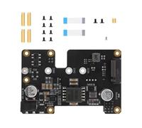 FIRSTXIU X1012 PCIe M.2 NVMe SSD PCIe Peripherals Board Power Over Ethernet for RPi 5 Support M.2 2230/2242/2260/2280 SSD