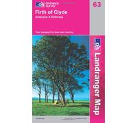 Firth of Clyde, Greenock and Rothesay: Sheet 63 (OS Landranger Map)