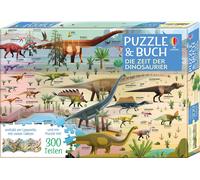 Firth, Rachel Puzzle & Buch: Die Zeit der Dinosaurier NEW