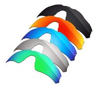 Firtox 5 Pieces of Polarized Lenses Replacement Compatible with Oakley Radar EV Path OO9208 Sunglasses - Combo Pack