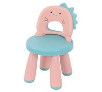 Firulab Kids Table Chair, Stepping Stool For Kids, Dino Children Chair Full Backrest, Bottom Non-slip Pad Design, Double Thickened Backrest For Kindergarten, Home