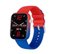 FirYawee Smart Watch (Answer/Make Call) for Women Men Fitness Tracker 1.9" Touch Screen Smartwatch Fitness Watch 108 Sports IP68 Waterproof, Heart Rate/Sleep Monitor (Red+Blue)