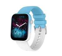 FirYawee Smart Watch (Answer/Make Call) for Women Men Fitness Tracker 1.9" Touch Screen Smartwatch Fitness Watch 108 Sports IP68 Waterproof, Heart Rate/Sleep Monitor (Blue+White)