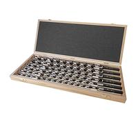 Fisch Auger Drill Bit Set Diameter 6-8-10-12-14-16 mm, Length 235 mm in a Wooden Case