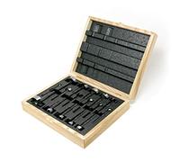 Fisch FSA-375005 16 Piece Black Shark Forstner Drill Bit Combo Set Custom Wooden Box Includes Bits from 15mm up to 35mm and 1/4-inch up to 2-inch Diameter Forged Steel Made in Austria
