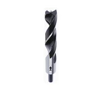Fisch FSF-003908 Chrome Vanadium Brad Point Drill Bit, 3/8-Inch