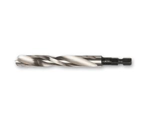 FISCH HSS Brad Point Drill Bit Hex Shank - 10 mm