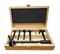 Fisch Wave Cutter 6 Pcs Set in Wooden Box Includes 25-40 mm Diameter Forstner Bits | FSA-321545