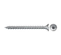 fischer 200 x Chipboard Screws Power-Fast II 3.5 x 25 Countersunk Head with Inner Star TX Fully Threaded Galvanised Blue Passivated (Item No. 670075)