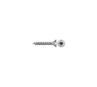 fischer 200 x PowerFast II CTF 4.0x25 A2 200 Chipboard Screws Countersunk Inner Star TX Socket Fully Threaded A2 Stainless Steel for Flush Mounting in Wood