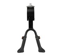 FISCHER 24-28 Inch Bike Stand with Steering Damper - Adjustable Height Aluminium - Black