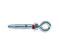 Fischer 45766 Metal Anchor EY (Pack of 100) FSL Closed Hook M6 x 45 D8