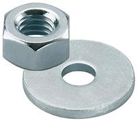 fischer 510509 Nuts Washers for FIS A M 8 Galvanised B