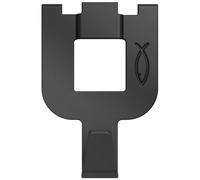Fischer 532759 Fast & Fix Wall Hook Quick Fixing in Black