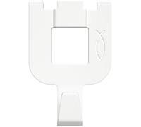 Fischer 532760 Fast & Fix Wall Hook Quick Fixing in White