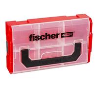 fischer 533069 Briefcase, Red, FIXTAINER Vide
