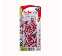 Fischer Duopower Grey & Red Nylon Wall Plug (Dia)6mm (L)30mm, Pack Of 28