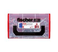 Fischer 536162 DUOPOWER Wallplug with Screws, Red/Grey/Metal