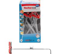 Fischer 537260 Cavity Fixing, Red/grey, Duotec 10, Set Of 20 Pieces