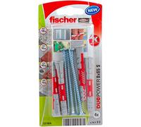 Fischer 537664 Blister Duopower, 8 x 65, Multicoloured