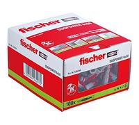 Fischer 538240 - Duopower 6 x 50, Red/Gray