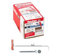 Fischer 540178 Wall Plugs for plasterboard Duotec 10 S with Screw, Grey, 10 mm con Vite, Set of 25 Pieces