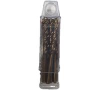 fischer 543265 Metal Drill Bit HSS-CO DIN338 9.5 x 81/125 (Pack of 5), Gray, 9,5X81/125 (5Uds)