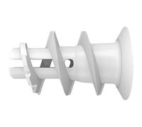 fischer DuoBlade S LD, self-drilling plasterboard plug with chipboard screw, strong plug for fast and easy installation in gypsum plasterboard and fibre board, with metal tip, 20 plugs + 20 screws