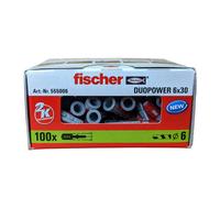 Fischer 555006 Duopower 6mmx30mm Box Of 100