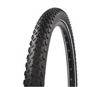 Fischer 56-584 Bicycle Tyre MTB Puncture Proof with Reflective Strips 27.5 x 2.20 Inches Black