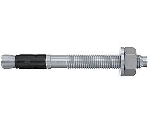 fischer 564591 Bolt Anchor Plus 12/100 gvz, Heavy Duty Anchor with High Load Capacity, Anchor Bolt for Fixings Heavy Loads and Steel Structures, Seismic & ETA Approval FAZ II, Silver