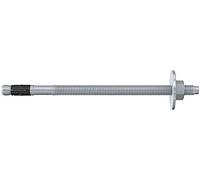 fischer 564660 Bolt Anchor with Large Washer Plus 12/200 gvz, Heavy Duty Anchor with High Load Capacity, Anchor Bolt for Fixing Wooden Structures, Seismic & ETA Approval FAZ II, Silver